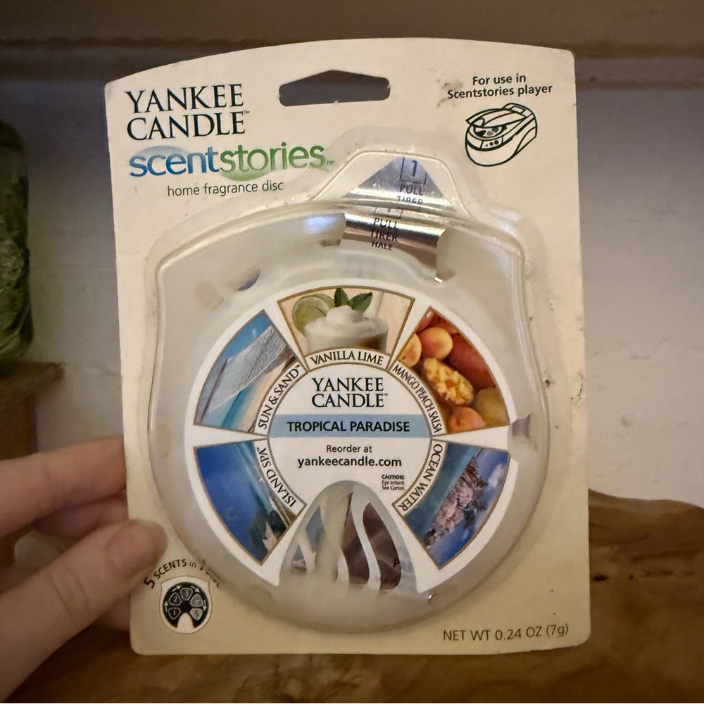 NEW Yankee Candle ScentStories Disc - Tropical Paradise